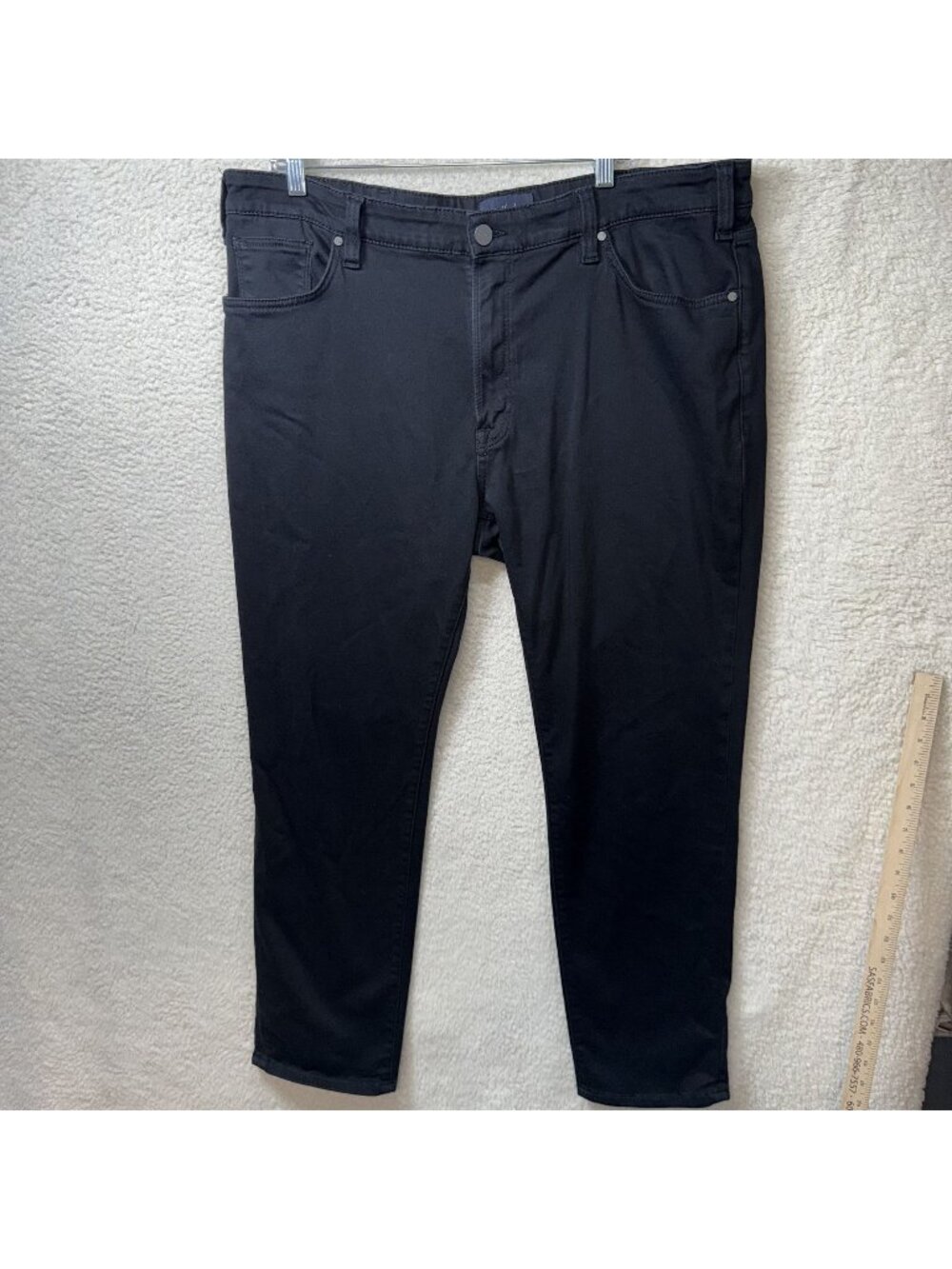 34 Heritage Charisma Black Comfort-Rise Classic Fit Jeans 40x32 Men